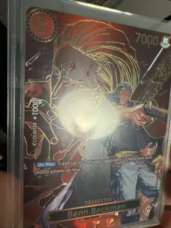 Benn. Beckman (SP OP13) Op09-009 Carrying On His Will English One Piece TCG - Image 5