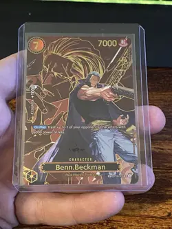 Benn.Beckman SP OP13 OP09-009 Carrying On His Will English One Piece TCG READ!!! - Image 1