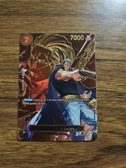 Benn. Beckman (SP OP13) OP09-009 Carrying On His Will English One Piece TCG - Image 1