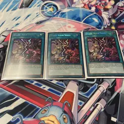 3x Yu-Gi-Oh - Stake Your Soul! - MP24-EN142 - Prismatic Secret Rare PLAYSET - Image 1