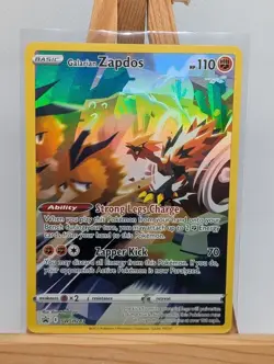 Pokemon TCG Galarian Zapdos SWSH283 Black Star Promo - Image 1