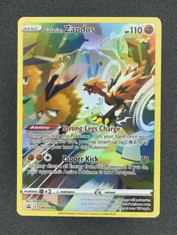 Pokemon TCG Galarian Zapdos SWSH283 SWSH: Sword & Shield Promo Cards Holo - Image 1