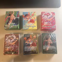 Learn Together Leader Set Luffy Zoro Nami - One Piece TCG - English Sealed - Image 1