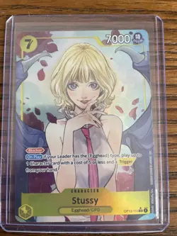One Piece CCG Stussy OP13-110 Alternate Art Carrying On His Will - Image 1