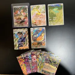 Lot of 6 Special Illustration Ultra Rare Pokemon Cards M/NM - Image 2