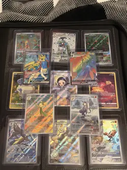Pokemon Illustration Rare and Full Art Lot of 13 Cards, Most Near Mint (see Pics - Image 1