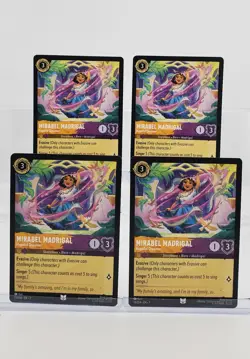 Disney Lorcana Mirabel Madrigal - Hopeful Dreamer 13/204 Archazia's 4 Cards UC - Image 1