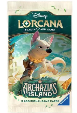 Disney Lorcana TCG: Archazia's Island Booster Pack - New/Factory Sealed - Image 1