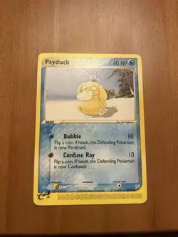 Pokemon TCG Psyduck Non-Holo Card 44/95 Team Magma vs Team Aqua - Image 1