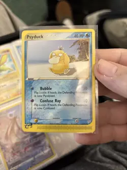 Pokemon TCG Psyduck Non-Holo Card 44/95 Team Magma vs Team Aqua LP NM 96 - Image 2