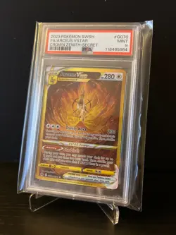 Arceus VSTAR GG70 – Sword & Shield: Crown Zenith – Pokemon TCG – PSA 9 Mint - Image 2