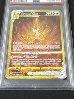 PSA 9 - Arceus VSTAR GG70/GG70 Crown Zenith Secret Rare Gold Card Pokemon TCG - Image 2