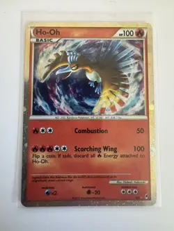 Ho-Oh SL5 Call of Legends Holo Secret Rare Shiny Shining Pokemon Card NM - Image 1