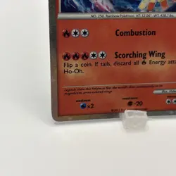 Pokemon TCG Ho-Oh SL5 Shiny Holo Card Call of Legends Series LP - Image 4