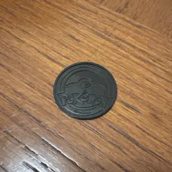 Pokemon Trading card game Mew pink plastic coin - Image 2