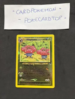 Pokemon Card VILEPLUME 17/18 Southern Island -eng-Holo Reverse-Swirl-nm! - Image 1