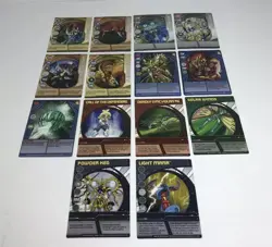Bakugan Battle Brawler Cards Lot of 14 - Spin Master LTD 2008/2009 - Image 1