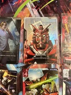 gundam card game Card Lot Of 11 - Image 3