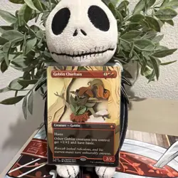 MTG Goblin Chieftain (Borderless) - Special Guests Lorwyn Eclipsed Mythic Rare - Image 1