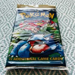 20.94 HEAVYU VTG. 1999 Pokemon Base Set Unlimited FACTORY Sealed pokemon Pack - Image 3