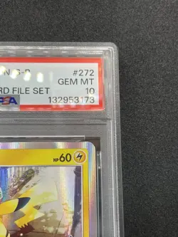 PSA 10 Pikachu Holo 272/S-P Pokemon GO File Set Promo Pokemon Card Japanese - Image 4