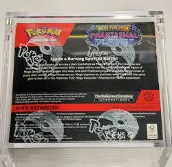 Pokemon Phantasmal Flames Booster Box Brand New Factory Sealed - w/Acrylic Case - Image 2