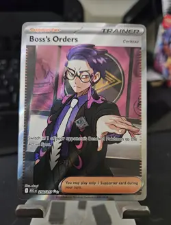 Boss’s Orders 256/217 Ultra Rare Full Art Pokemon TCG Ascended Heroes - Image 1