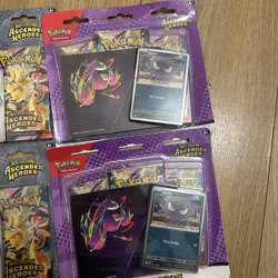 6 X Pokemon TCG: Ascended Heroes Tech Sticker & Blister Pack Bundle (16 packs) - Image 4