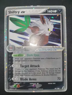 Shiftry ex 97/100 Crystal Guardians Holo Pokemon Tcg, Vintage Ex - Image 2