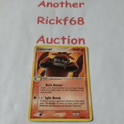 Pokemon ex Deoxys Special Rare Non-Holo Camerupt 4/107 *READ DESCRIPTION* - Image 1