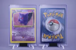 Gengar 20/62 Original Non Holo Rare Fossil Set Pokemon TCG WOTC - LP - Image 1