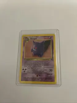 Gengar 20/62 Original Non Holo Rare Fossil Set Pokemon TCG WOTC - LP - Image 1