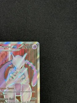 Pokemon Team Rocket's Mewtwo ex 213/182 SV10 Destined Rivals Holo Ultra Rare NM - Image 4