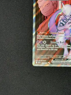Pokemon Team Rocket's Mewtwo ex 213/182 SV10 Destined Rivals Holo Ultra Rare NM - Image 5