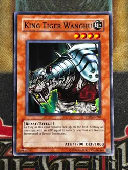Yugioh King Tiger Wanghu DB2-EN207 Common NM - Image 1