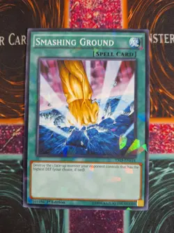 Yu-Gi-Oh! TCG Smashing Ground YS15-ENL15 Shatterfoil 1st Edition Near Mint - Image 1