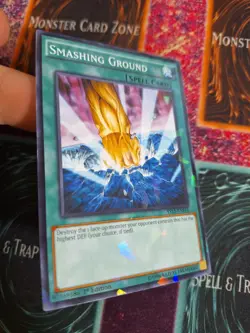 Yu-Gi-Oh! TCG Smashing Ground YS15-ENL15 Shatterfoil 1st Edition Near Mint - Image 2