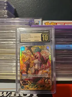 Jewelry Bonney One Piece Legacy Of The Master Op12-118 Secret Rare Cgc 10 - Image 1