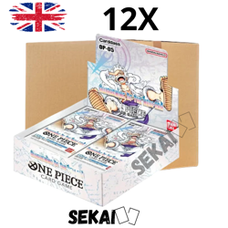 ONE PIECE OP05 AWAKENING OF THE NEW ERA SEALED CASE 12 BOOSTER BOX ENGLISH OP 05 - Image 1