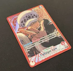 Trafalgar Law - OP14-001 Leader (Alternate Art)The Azure Sea's Seven Foil NM - Image 4