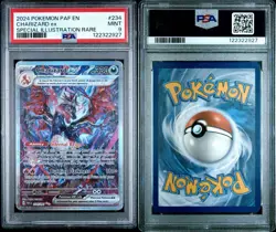 Pokemon 2024 Charizard EX Special Illustration Rare Paldean Fates 234/091 PSA 9 - Image 3