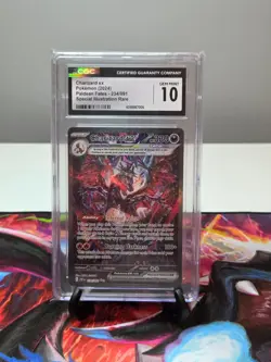 2024 POKEMON CGC 10 CHARIZARD EX 234/091 PALDEAN FATES SPECIAL ILLUSTRATION RARE - Image 1