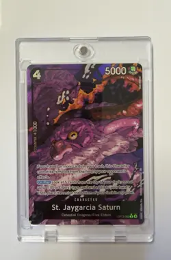 St. Jaygarcia Saturn Alt Art OP13-083 Carrying On His Will One Piece TCG - Image 1