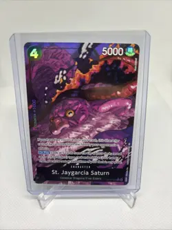 St. Jaygarcia Saturn Alt Art OP13-083 Carrying On His Will One Piece TCG B - Image 1