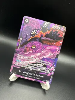 St. Jaygarcia Saturn Alt Art OP13-083 Carrying On His Will One Piece TCG - Image 1