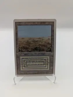 Magic the Gathering Scrubland Revised (3rd) Edition Dual Land Card, Rare, LP - Image 1