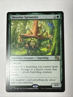 Magic: The Gathering Foundations Jumpstart Shroofus Sproutsire Card # 54 - Image 1