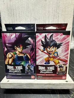 Dragon Ball Super Card Game Starter Deck Bardock & son Goku FS05 & FS06 - Image 1