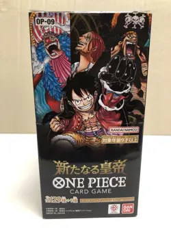 ONE PIECE Card Game The Four Emperors OP-09 booster box BANDAI 24 Packs F/S - Image 1