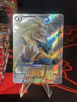 Dragon Ball Card Fusion World Manga Booster Sb02-023 Son Goku Sr NM/M - Image 1